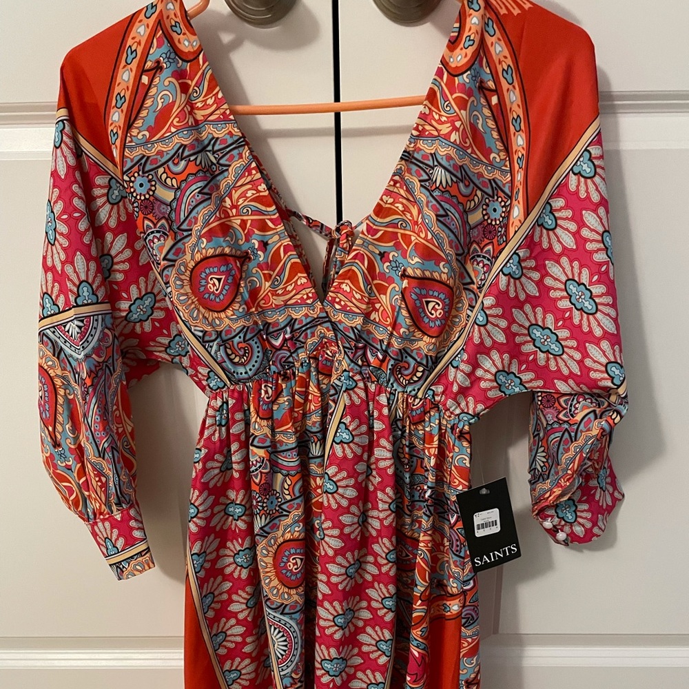 “Tahiti” boutique dress, Small, NWT